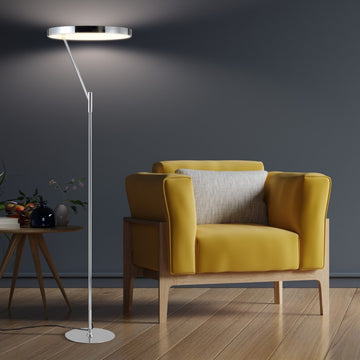Owen 66.7" Integrated LED Metal Floor Lamp - JONATHAN Y